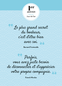 Calendrier Esprit zen en 365 jours - L'Année à Bloc