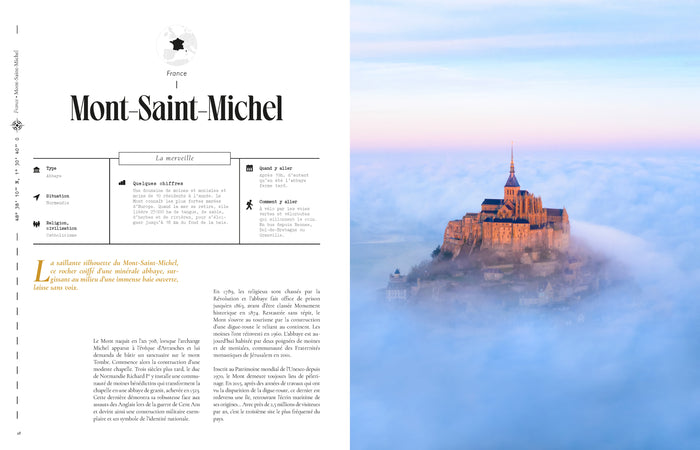 Sacré, les 100 plus beaux sites de la planète