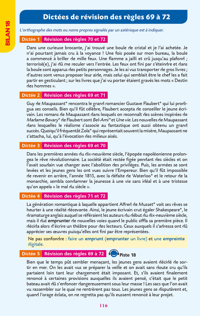 Bled 600 dictées Collège