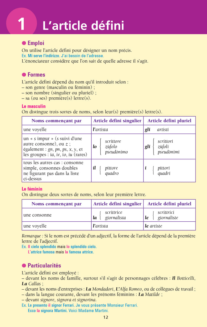 Bled italien tout en un