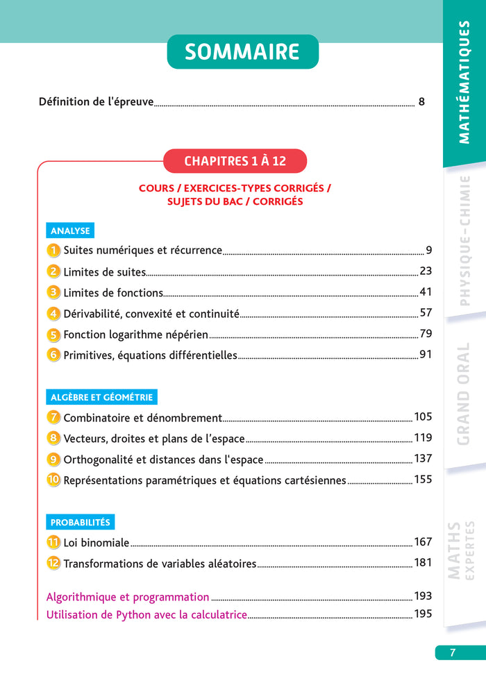 Objectif Bac - Maths et Physique-Chimie