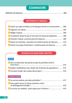 Objectif Bac - Maths et Physique-Chimie