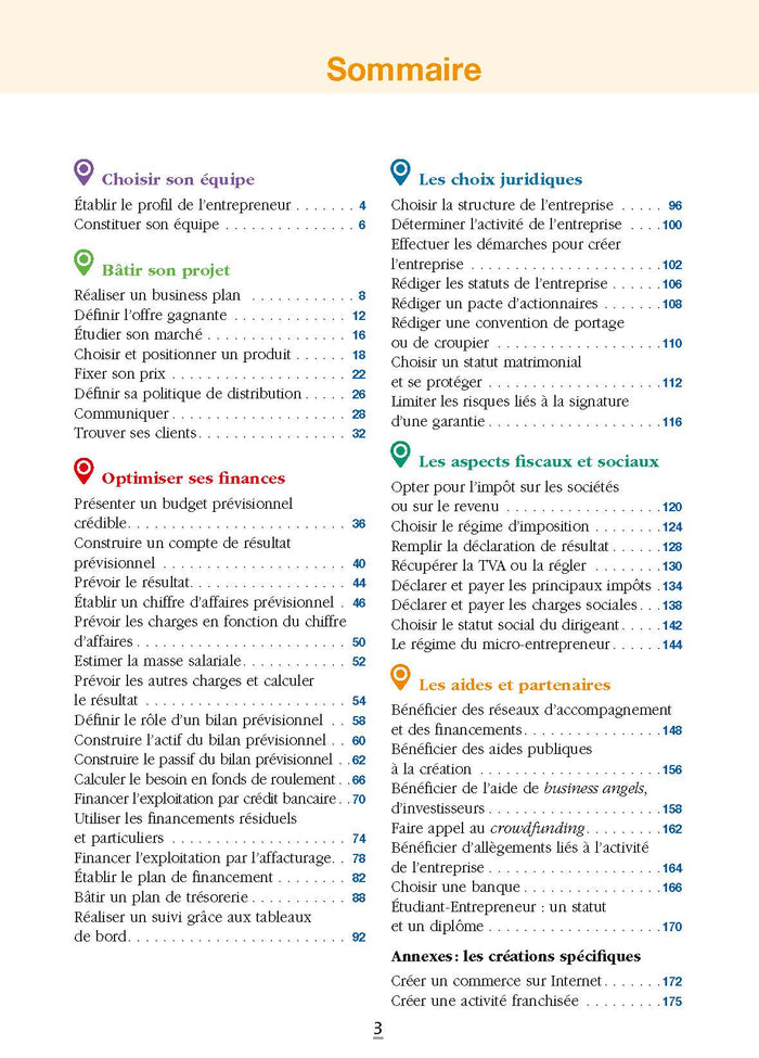 Créer son entreprise - Repères pratiques