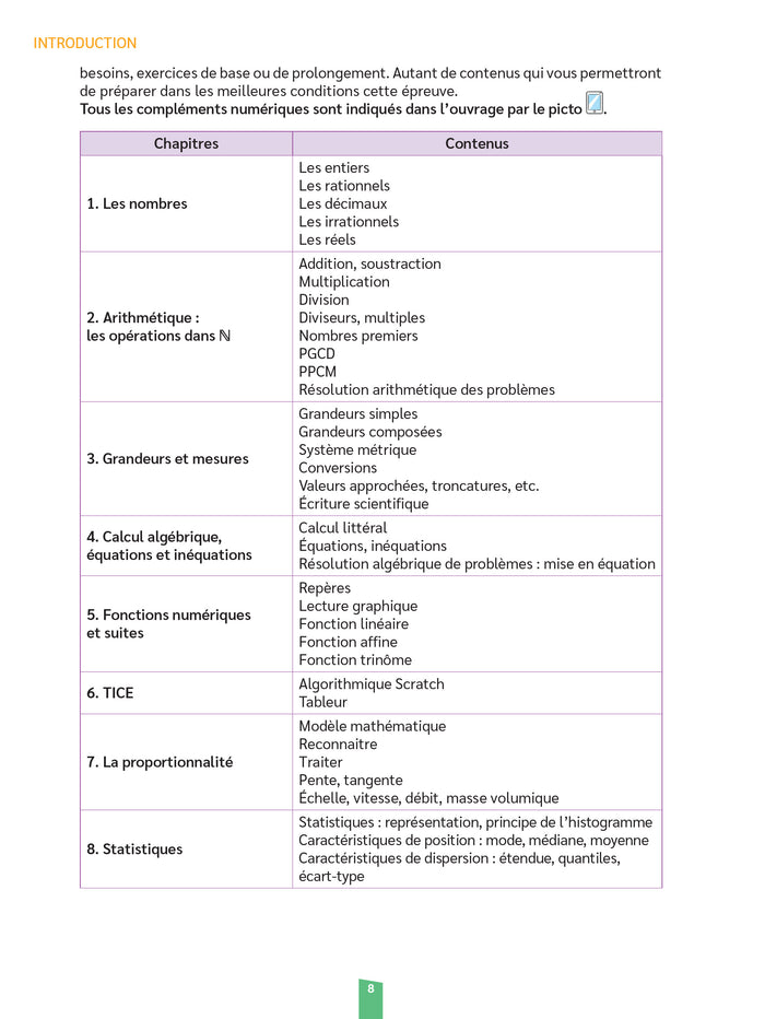 Réussir mon CRPE Maths épreuve d'admissibilité écrit