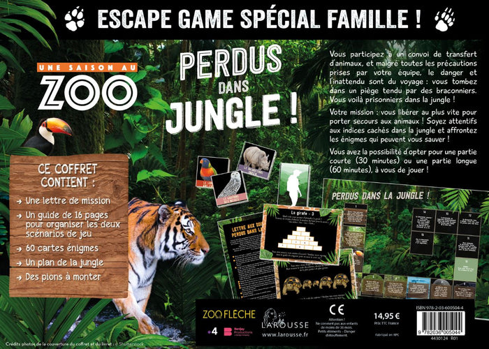 Une saison au zoo : Perdus dans la jungle !