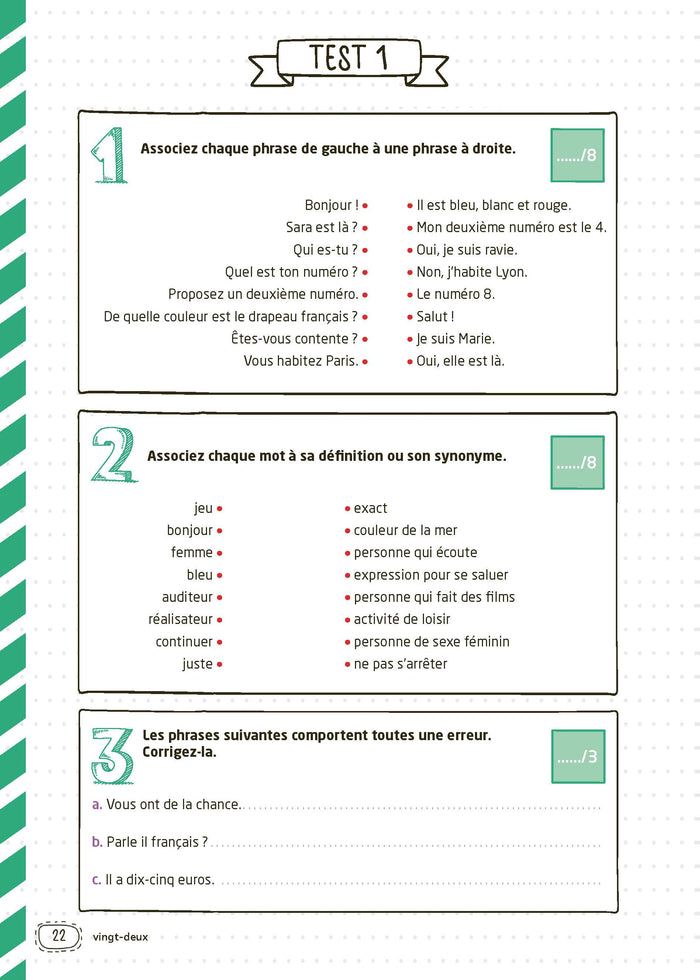 Mon programme en 3 mois - Français pour étrangers - Approfondissement