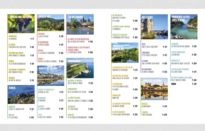 Nos 52 week-ends coups de coeur en France