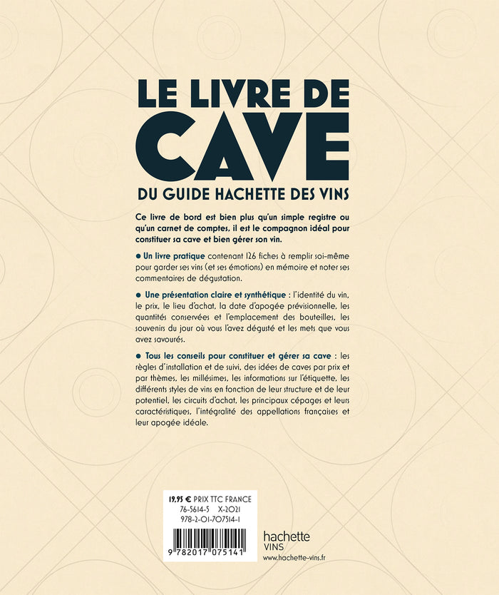 Le livre de cave du Guide Hachette des vins