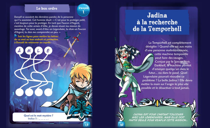 Les Légendaires le grand livre d'énigmes