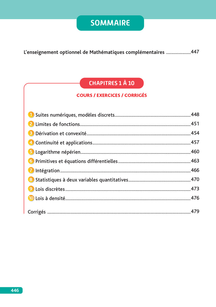 Objectif BAC Ma compil' de spécialités Physique-Chimie et SVT + Grand Oral + option Maths complément