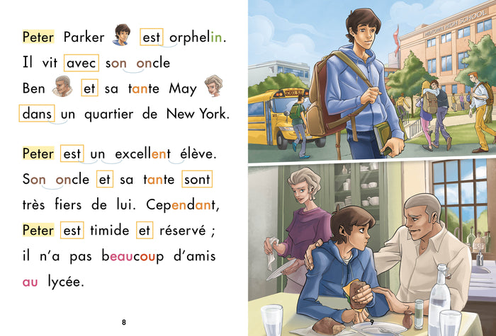 Disney - Marvel - Spider-Man / Avengers contre Ultron - Spécial DYS  (dyslexie)