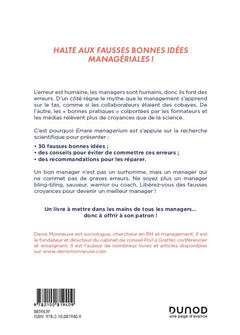 Errare managerium est - 30 erreurs à éviter pour devenir un meilleur manager