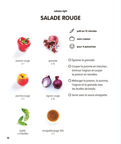 100 recettes de salades - super débutants