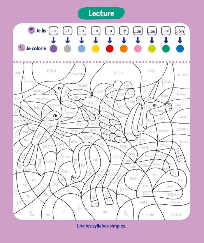 CP - Coloriages malins