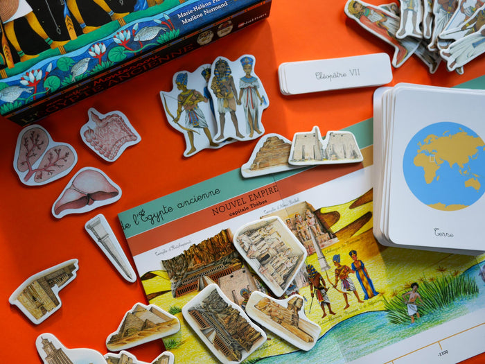 Coffret Montessori : L'Egypte ancienne