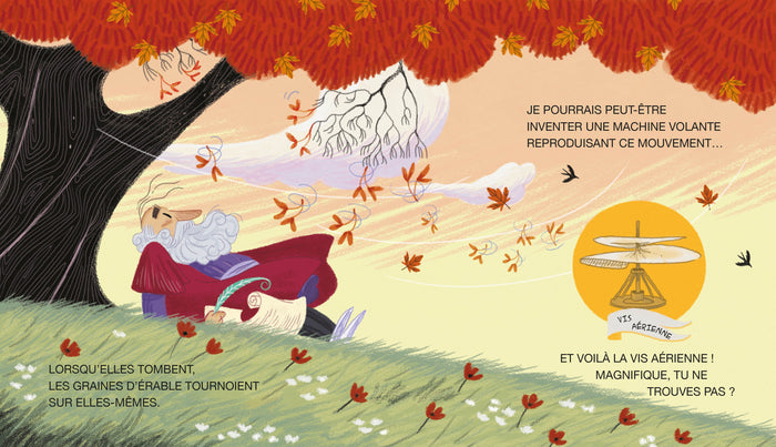 Petits génies : Léonard de Vinci et ses machines volantes