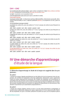 La grammaire ritualisée sur 2 jours