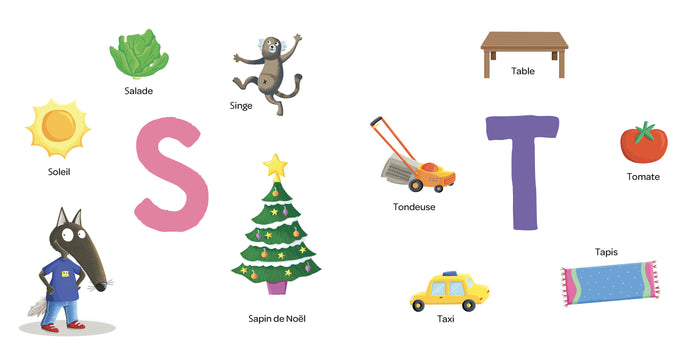 Mon abécédaire p'tit loup