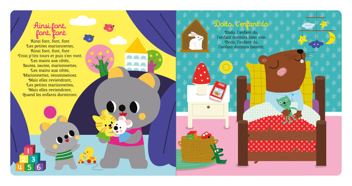 Mes petites comptines pour faire des câlins