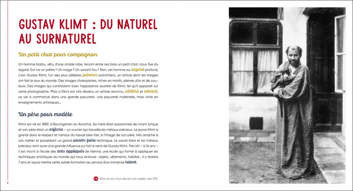 En chemin avec Gustav Klimt