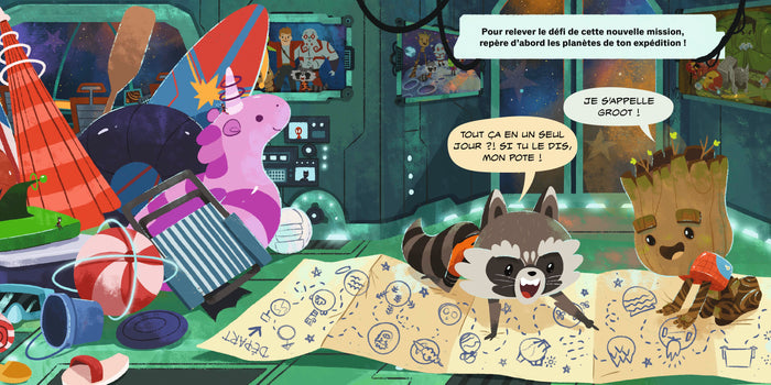 Les vacances de Groot