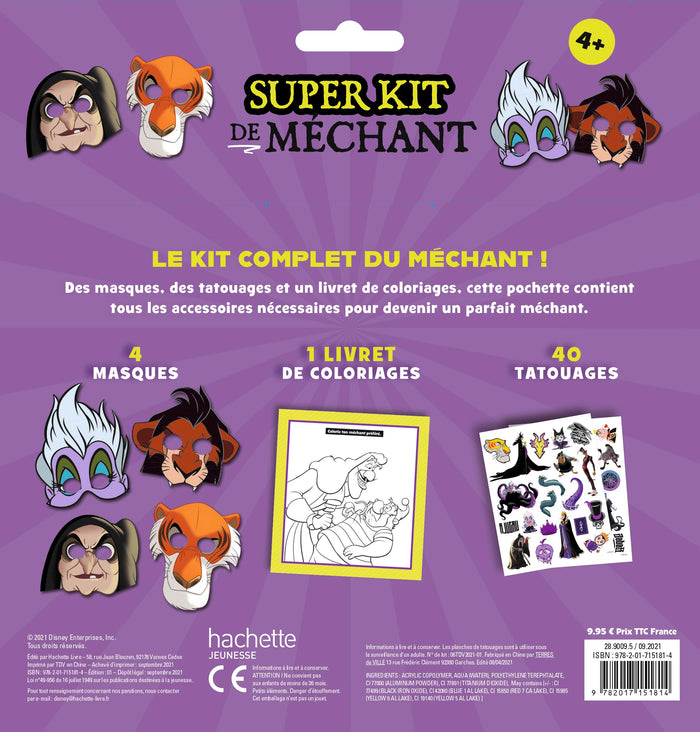DISNEY CLASSIQUES - Super kit de méchants