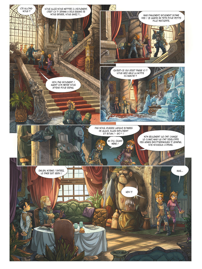 Le voyage extraordinaire - Tome 08: Cycle 3 - Vingt mille lieues sous les glaces 2/3