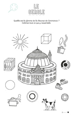 Cahier de coloriage Bourse de Commerce
