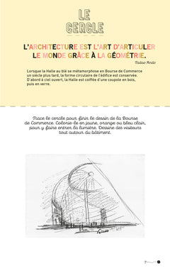 Cahier de coloriage Bourse de Commerce