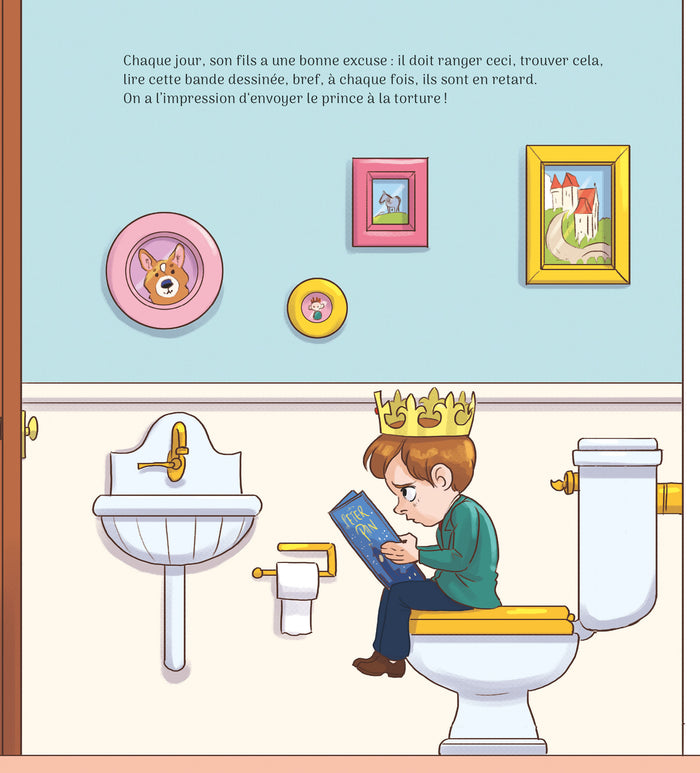 Les princes aussi détestent l'école