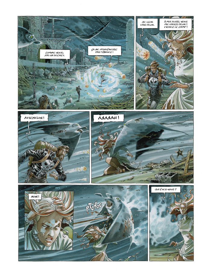 La baleine blanche des mers mortes - histoire complète