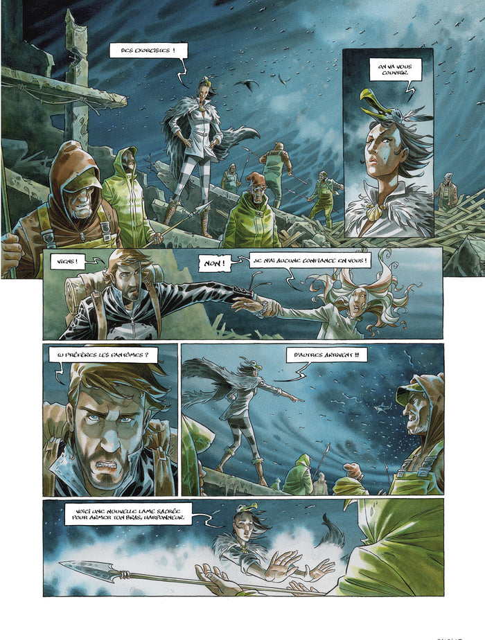 La baleine blanche des mers mortes - histoire complète