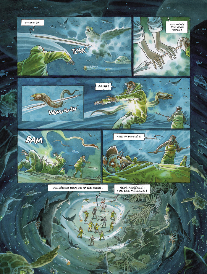 La baleine blanche des mers mortes - histoire complète