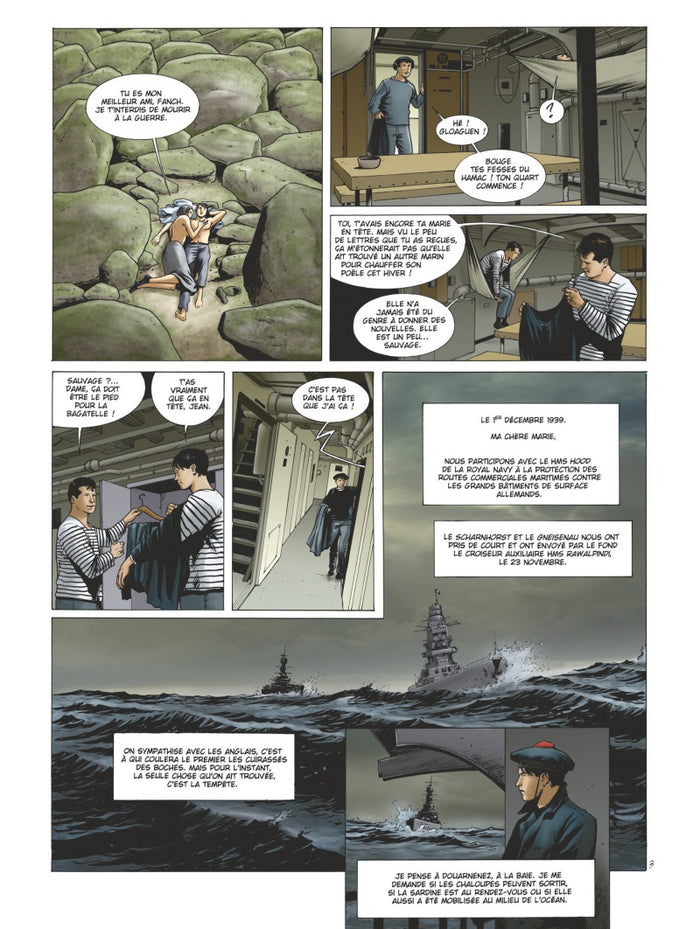 Les Chasseurs d'écume - 1939, Les sardines sous le contrôle de la Gast.