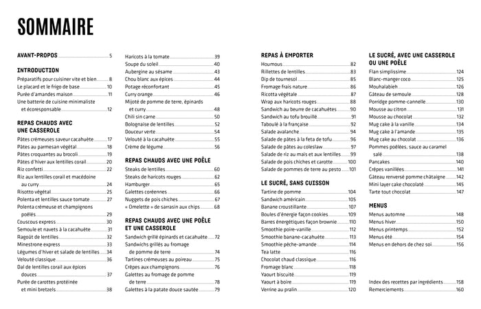 Cuisine vegan pour étudiants