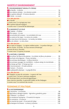 Bled Espagnol Vocabulaire