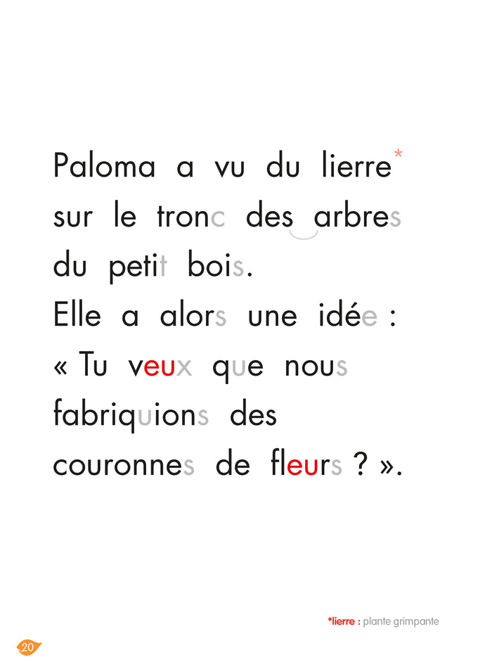 La couronne de fleurs, niveau 3 - J'apprends à lire Montessori