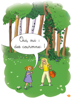 La couronne de fleurs, niveau 3 - J'apprends à lire Montessori