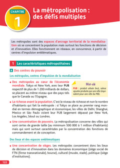 Objectif Bac Histoire-géographie Tronc commun 1re