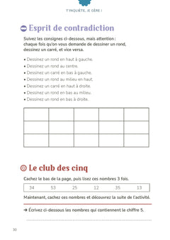 T'inquiète, je gère ! - Conseils et jeux pour s'organiser au quotidien