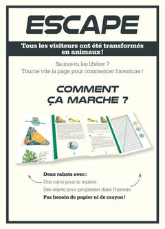 Escape ! Le mystère du zoo de Paris