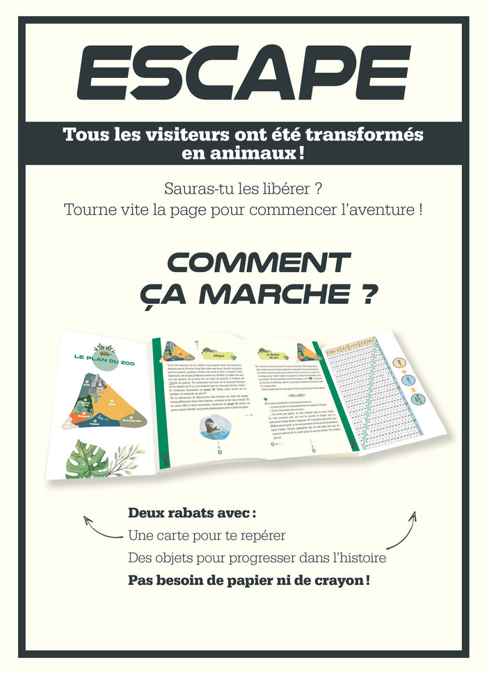 Escape ! Le mystère du zoo de Paris