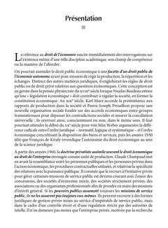 Fondamentaux - Droit public de l'économie