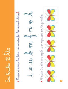 Mon cahier d'écriture petites lettres sp gauchers