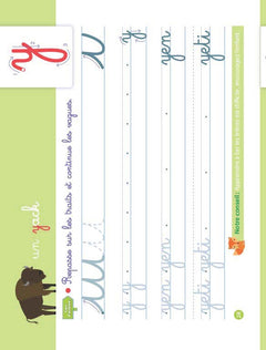 Mon cahier d'écriture petites lettres sp gauchers