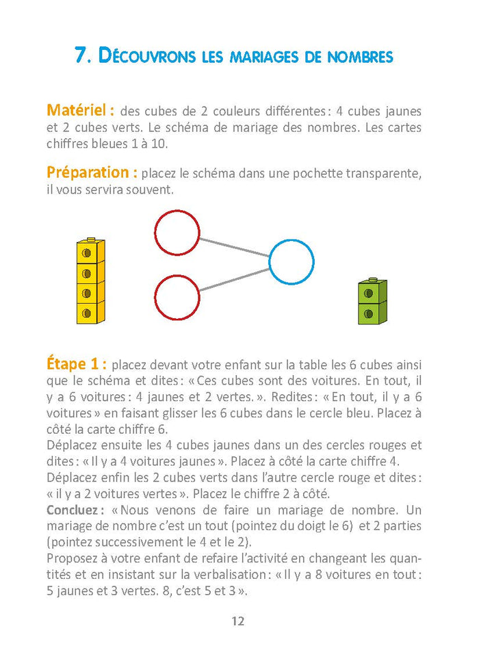 Mon coffret pour s'initier aux Maths avec la pédagogie de Singapour