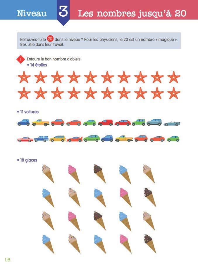 Numéro 1 en maths avec Mathador CP