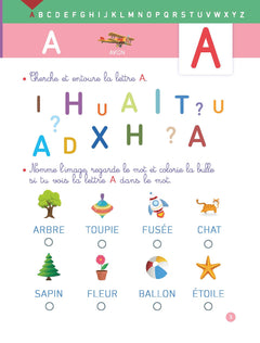 Mon petit cahier pour apprendre l'alphabet
