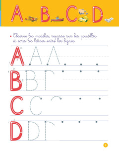 Mon petit cahier pour apprendre l'alphabet
