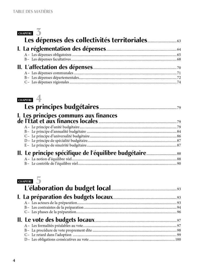 Fondamentaux - Finances locales